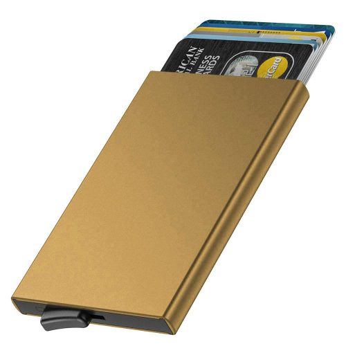 Smart Korthållare (RFID Säker) - Guld