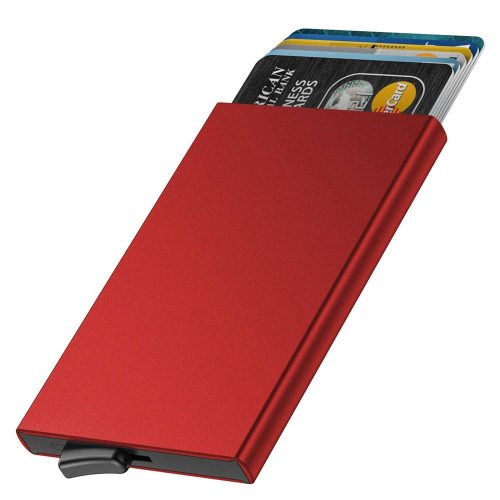 Smart Korthållare (RFID Säker) - Röd