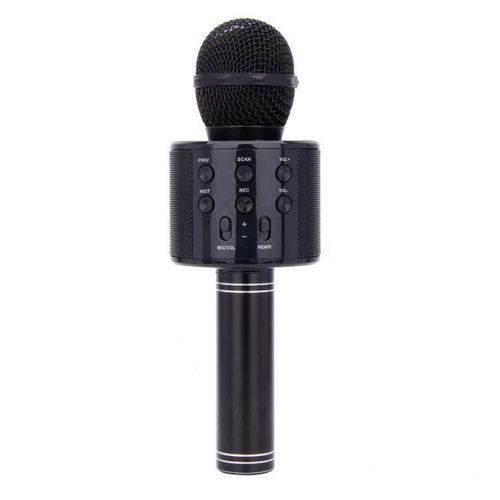 Trådlös Karaoke Mikrofon - Svart
