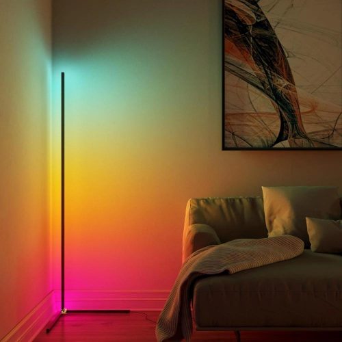 LED Hörnlampa 16 miljoner färger - Golvlampa